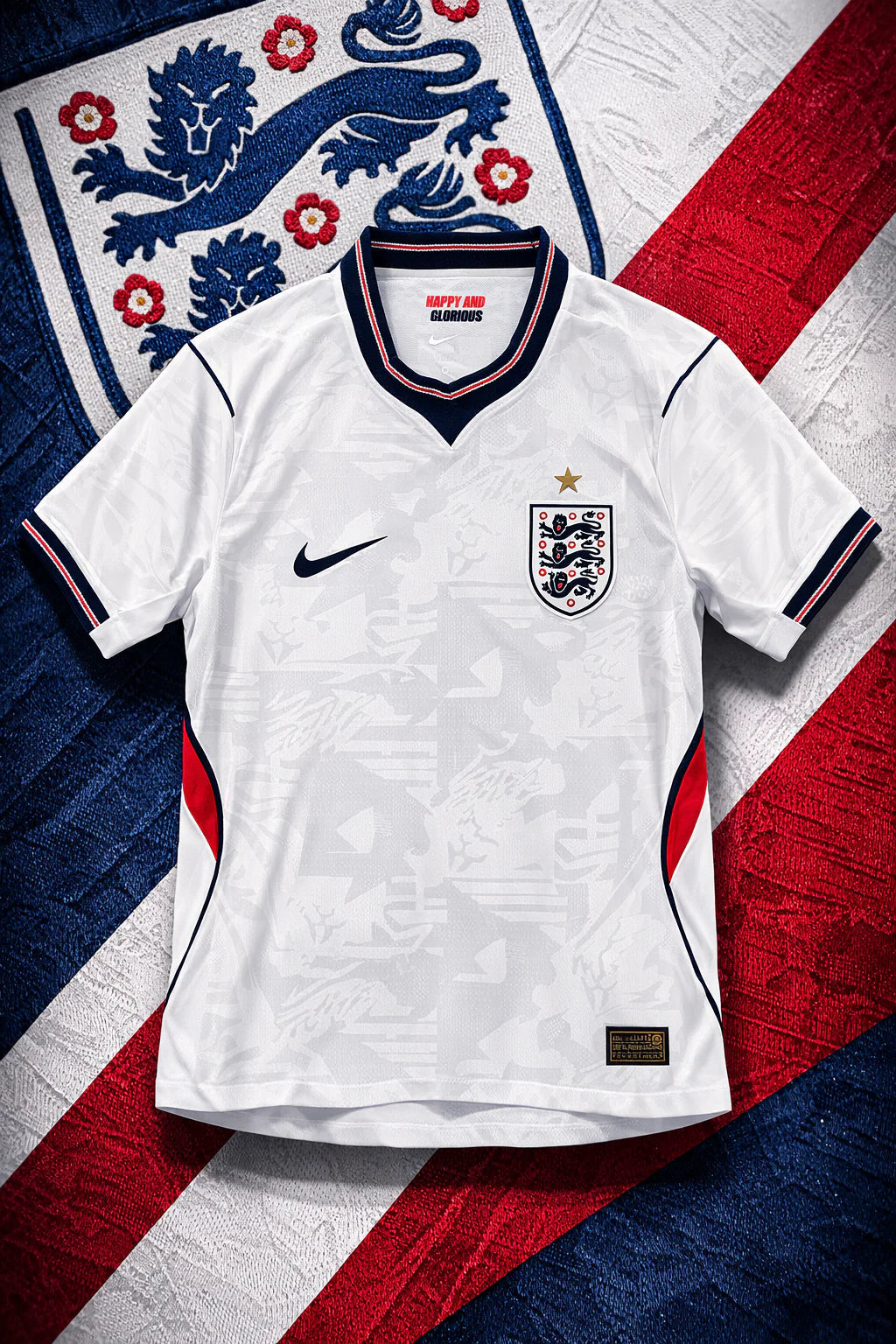 England, Home jersey player version