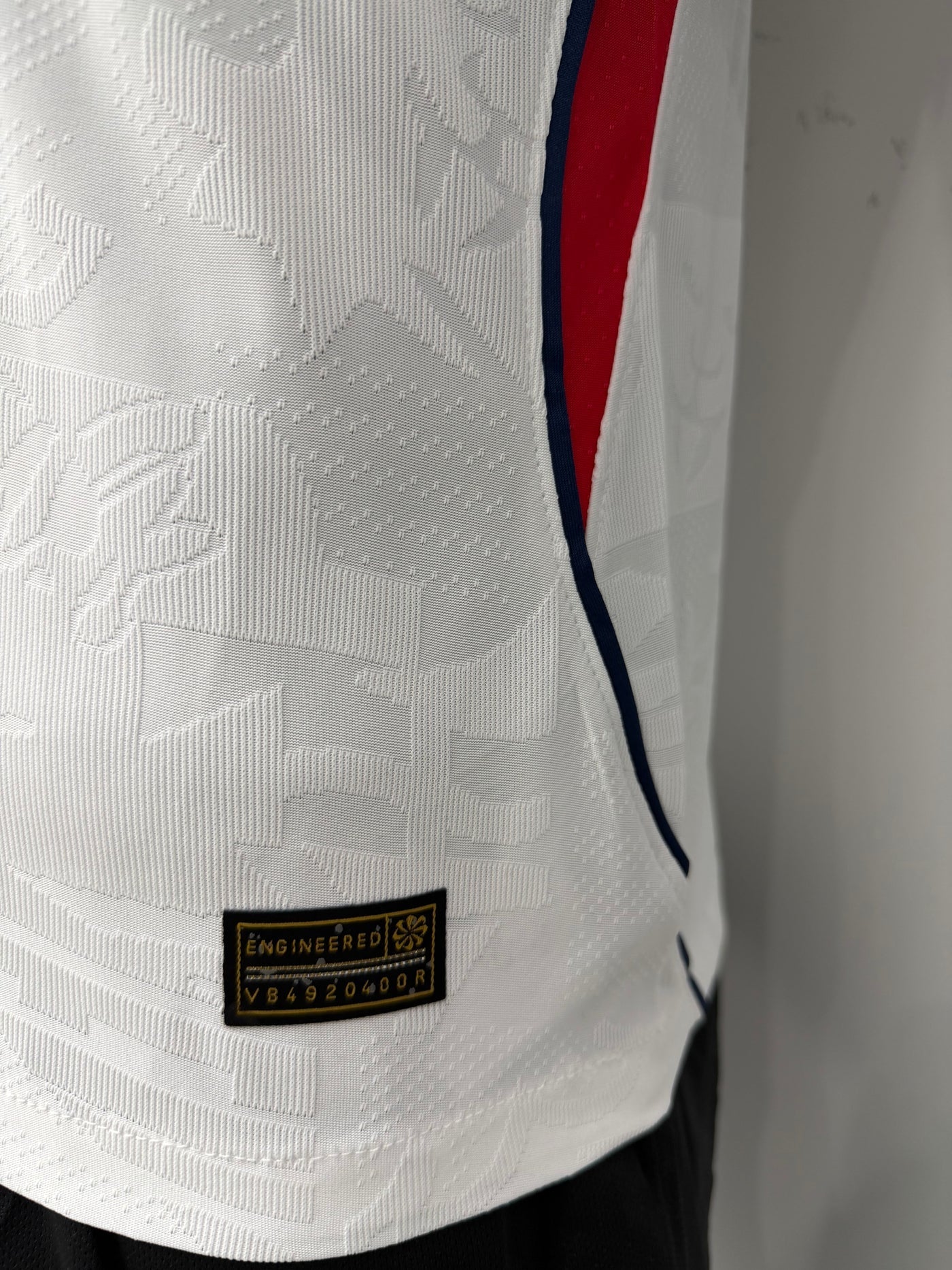 England, Home jersey player version